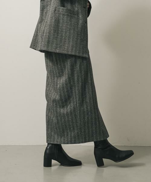 SENSE OF PLACE by URBAN RESEARCH / センスオブプレイス バイ アーバンリサーチ スカート | 『XS, TALLサイズ/WEB限定』ジャージーメルトンアウトポケットスカート | 詳細22