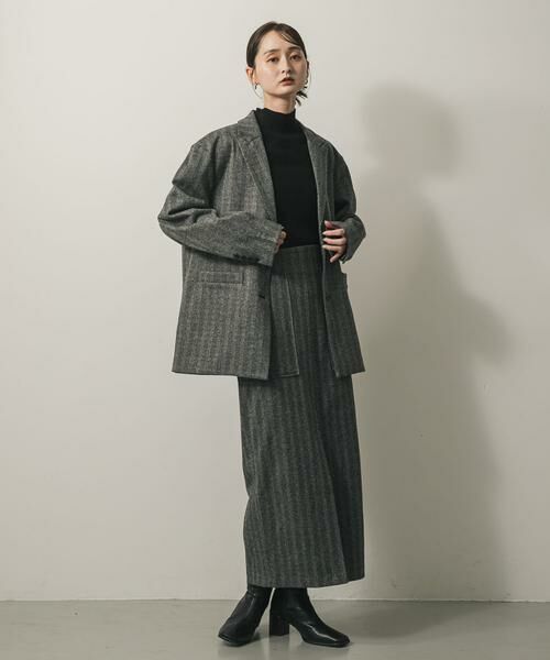 SENSE OF PLACE by URBAN RESEARCH / センスオブプレイス バイ アーバンリサーチ スカート | 『XS, TALLサイズ/WEB限定』ジャージーメルトンアウトポケットスカート | 詳細24