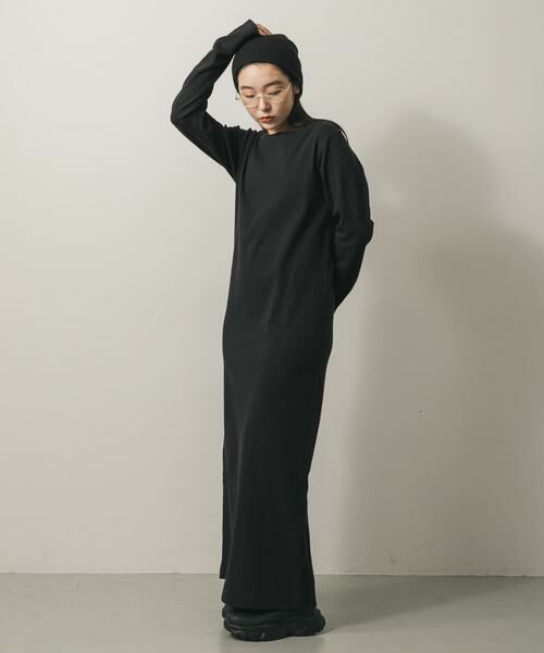 SENSE OF PLACE by URBAN RESEARCH / センスオブプレイス バイ アーバンリサーチ ワンピース | バックプレートツキリブワンピ | 詳細14