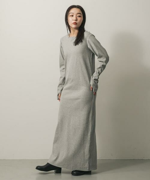 SENSE OF PLACE by URBAN RESEARCH / センスオブプレイス バイ アーバンリサーチ ワンピース | バックプレートツキリブワンピ | 詳細19