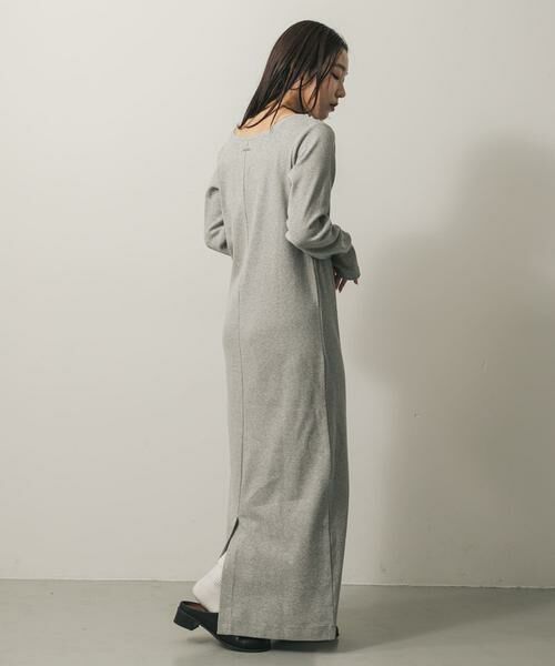 SENSE OF PLACE by URBAN RESEARCH / センスオブプレイス バイ アーバンリサーチ ワンピース | バックプレートツキリブワンピ | 詳細21