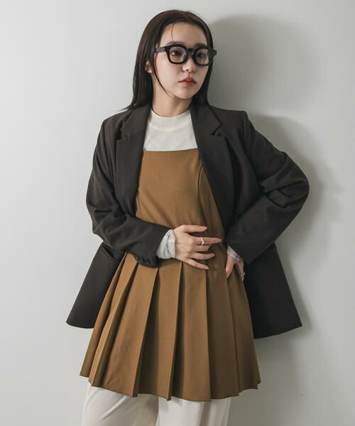 SENSE OF PLACE by URBAN RESEARCH / センスオブプレイス バイ アーバンリサーチ ワンピース | プリーツミニキャミワンピース | 詳細2