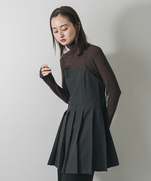 SENSE OF PLACE by URBAN RESEARCH / センスオブプレイス バイ アーバンリサーチ ワンピース | プリーツミニキャミワンピース | 詳細7