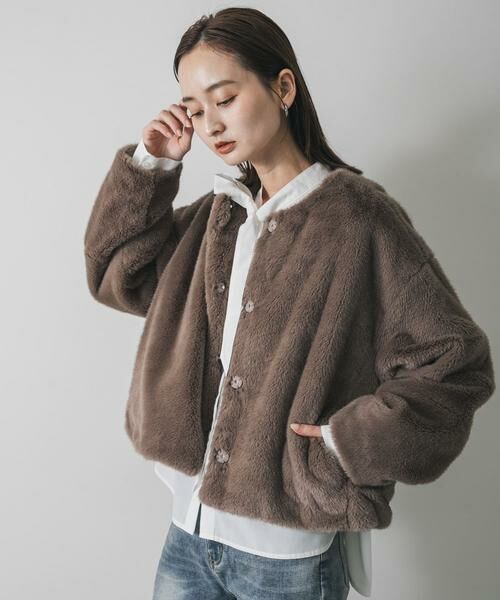 SENSE OF PLACE by URBAN RESEARCH / センスオブプレイス バイ アーバンリサーチ ブルゾン | ファーブルゾン | 詳細10