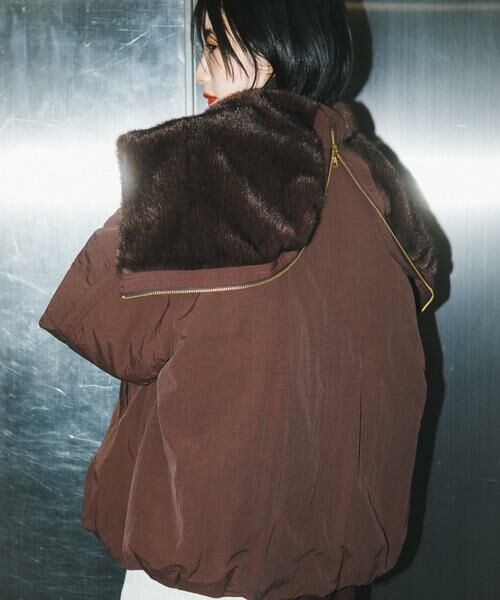 SENSE OF PLACE by URBAN RESEARCH / センスオブプレイス バイ アーバンリサーチ ブルゾン | ファーエリバルーンブルゾン | 詳細1