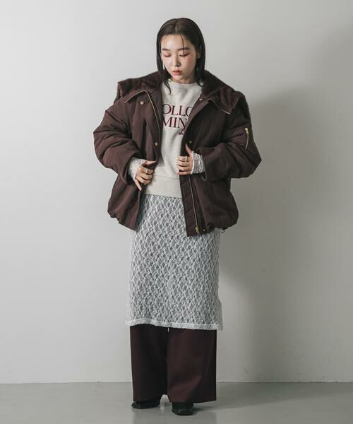 SENSE OF PLACE by URBAN RESEARCH / センスオブプレイス バイ アーバンリサーチ ブルゾン | ファーエリバルーンブルゾン | 詳細6