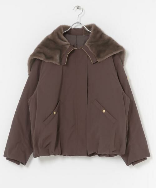 SENSE OF PLACE by URBAN RESEARCH / センスオブプレイス バイ アーバンリサーチ ブルゾン | ファーエリバルーンブルゾン | 詳細8