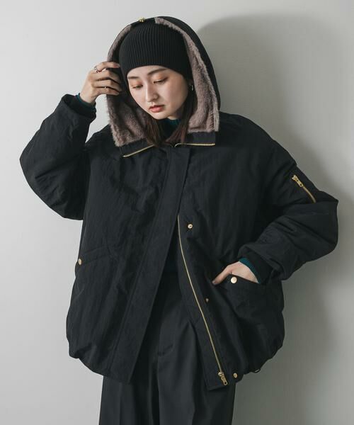 SENSE OF PLACE by URBAN RESEARCH / センスオブプレイス バイ アーバンリサーチ ブルゾン | ファーエリバルーンブルゾン | 詳細10