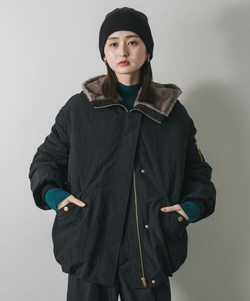 SENSE OF PLACE by URBAN RESEARCH / センスオブプレイス バイ アーバンリサーチ ブルゾン | ファーエリバルーンブルゾン | 詳細11