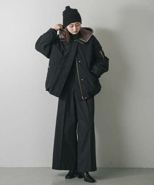 SENSE OF PLACE by URBAN RESEARCH / センスオブプレイス バイ アーバンリサーチ ブルゾン | ファーエリバルーンブルゾン | 詳細14