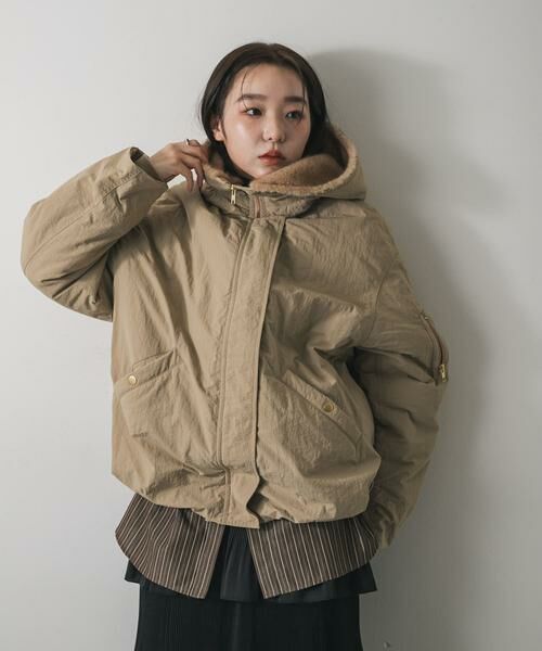 SENSE OF PLACE by URBAN RESEARCH / センスオブプレイス バイ アーバンリサーチ ブルゾン | ファーエリバルーンブルゾン | 詳細20