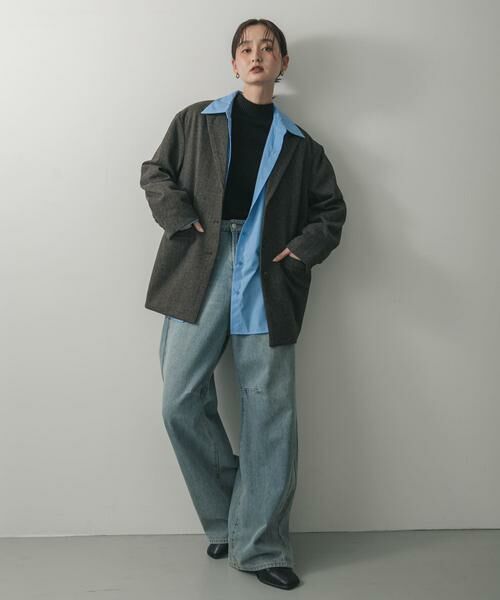 SENSE OF PLACE by URBAN RESEARCH / センスオブプレイス バイ アーバンリサーチ その他アウター | ジャージーメルトンテーラード | 詳細5