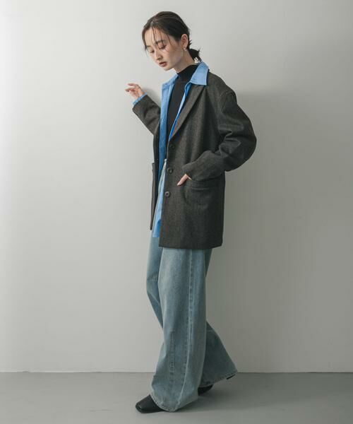 SENSE OF PLACE by URBAN RESEARCH / センスオブプレイス バイ アーバンリサーチ その他アウター | ジャージーメルトンテーラード | 詳細6