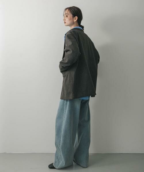 SENSE OF PLACE by URBAN RESEARCH / センスオブプレイス バイ アーバンリサーチ その他アウター | ジャージーメルトンテーラード | 詳細7