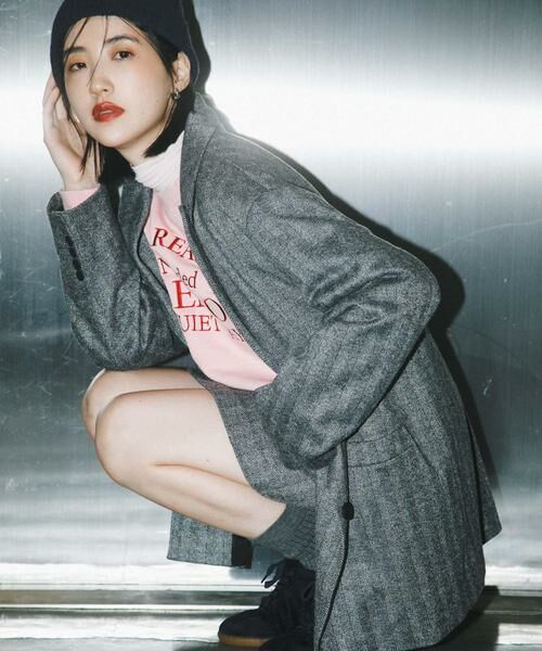 SENSE OF PLACE by URBAN RESEARCH / センスオブプレイス バイ アーバンリサーチ その他アウター | ジャージーメルトンテーラード | 詳細15