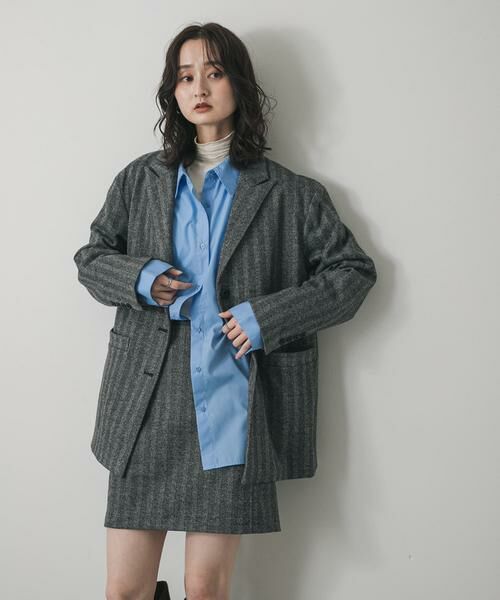 SENSE OF PLACE by URBAN RESEARCH / センスオブプレイス バイ アーバンリサーチ その他アウター | ジャージーメルトンテーラード | 詳細18