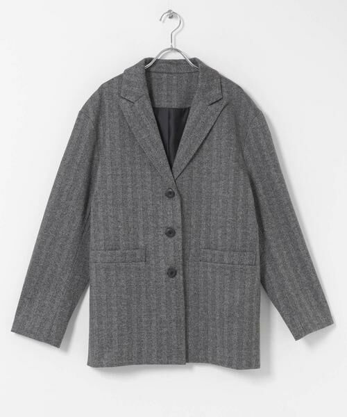 SENSE OF PLACE by URBAN RESEARCH / センスオブプレイス バイ アーバンリサーチ その他アウター | ジャージーメルトンテーラード | 詳細22