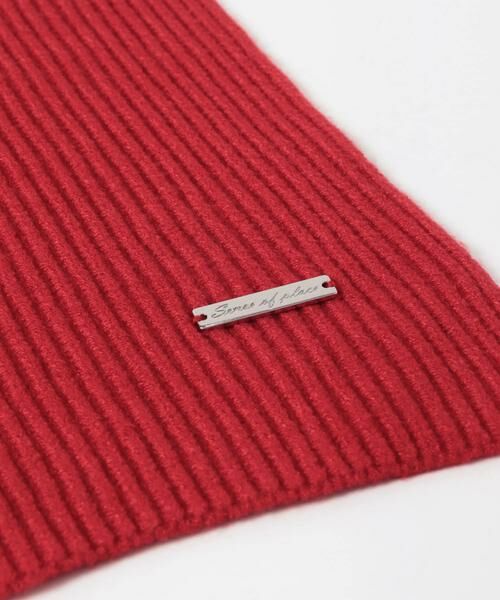 SENSE OF PLACE by URBAN RESEARCH / センスオブプレイス バイ アーバンリサーチ マフラー・ショール・スヌード・ストール | モチモチニットストール | 詳細9