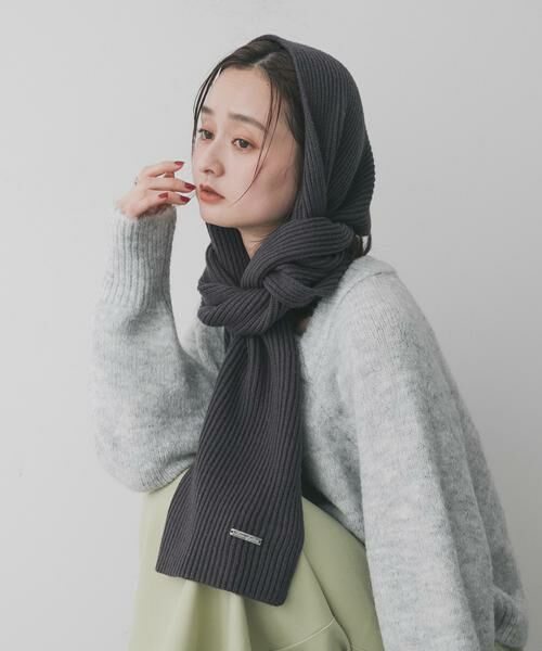 SENSE OF PLACE by URBAN RESEARCH / センスオブプレイス バイ アーバンリサーチ マフラー・ショール・スヌード・ストール | モチモチニットストール | 詳細22