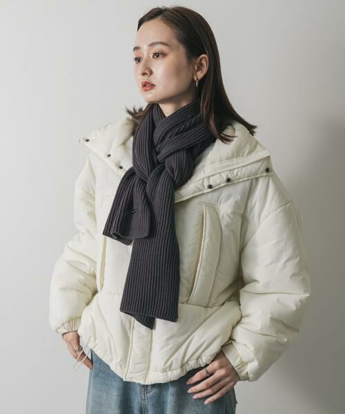 SENSE OF PLACE by URBAN RESEARCH / センスオブプレイス バイ アーバンリサーチ マフラー・ショール・スヌード・ストール | モチモチニットストール | 詳細23