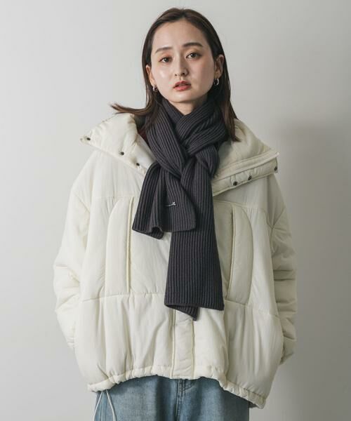 SENSE OF PLACE by URBAN RESEARCH / センスオブプレイス バイ アーバンリサーチ マフラー・ショール・スヌード・ストール | モチモチニットストール | 詳細25