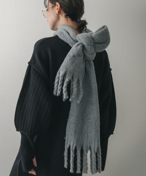 SENSE OF PLACE by URBAN RESEARCH / センスオブプレイス バイ アーバンリサーチ マフラー・ショール・スヌード・ストール | モヘアライクストール | 詳細13