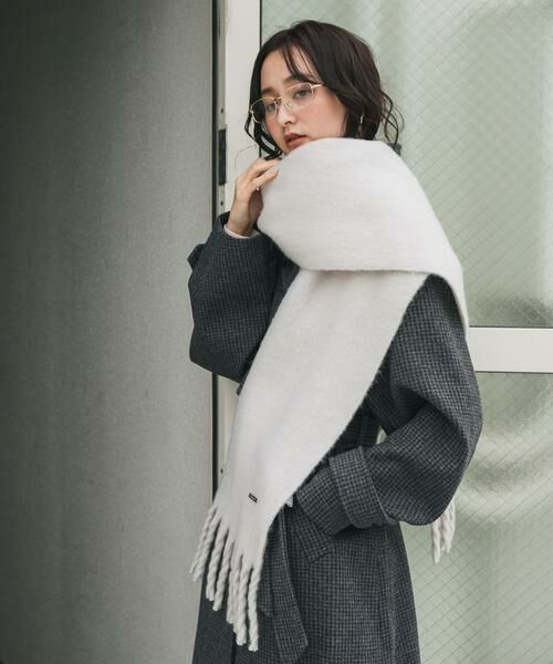 SENSE OF PLACE by URBAN RESEARCH / センスオブプレイス バイ アーバンリサーチ マフラー・ショール・スヌード・ストール | モヘアライクストール | 詳細20