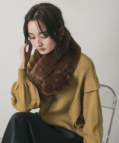 SENSE OF PLACE by URBAN RESEARCH / センスオブプレイス バイ アーバンリサーチ マフラー・ショール・スヌード・ストール | ボリュームエコファーティペット