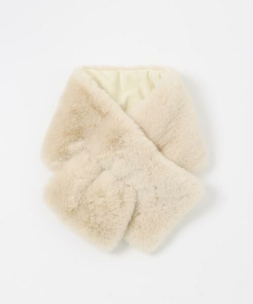 SENSE OF PLACE by URBAN RESEARCH / センスオブプレイス バイ アーバンリサーチ マフラー・ショール・スヌード・ストール | ボリュームエコファーティペット | 詳細24