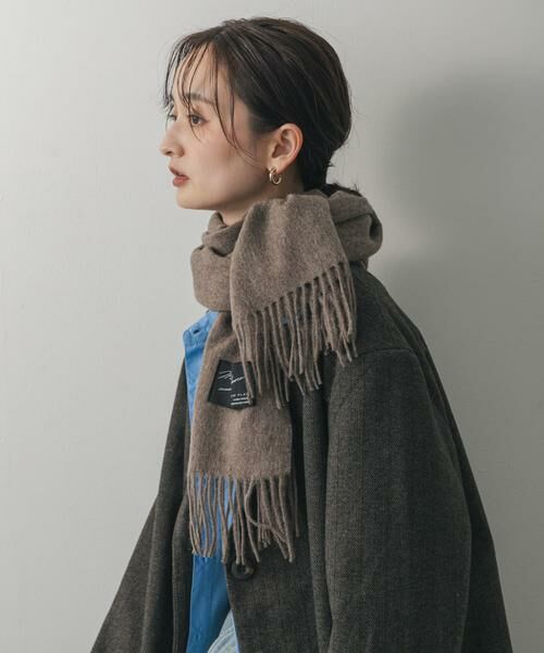 SENSE OF PLACE by URBAN RESEARCH / センスオブプレイス バイ アーバンリサーチ マフラー・ショール・スヌード・ストール | カシミヤミックスウールストール | 詳細4
