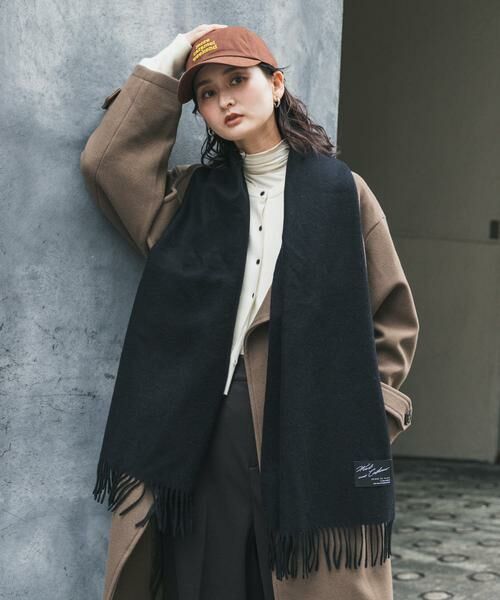 SENSE OF PLACE by URBAN RESEARCH / センスオブプレイス バイ アーバンリサーチ マフラー・ショール・スヌード・ストール | カシミヤミックスウールストール | 詳細17