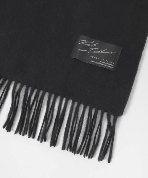 SENSE OF PLACE by URBAN RESEARCH / センスオブプレイス バイ アーバンリサーチ マフラー・ショール・スヌード・ストール | カシミヤミックスウールストール | 詳細20