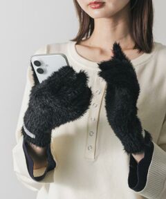 SENSE OF PLACE by URBAN RESEARCH / センスオブプレイス バイ アーバンリサーチ 手袋 | シャギーニットグローブ