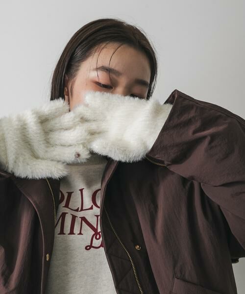 SENSE OF PLACE by URBAN RESEARCH / センスオブプレイス バイ アーバンリサーチ 手袋 | シャギーニットグローブ | 詳細10