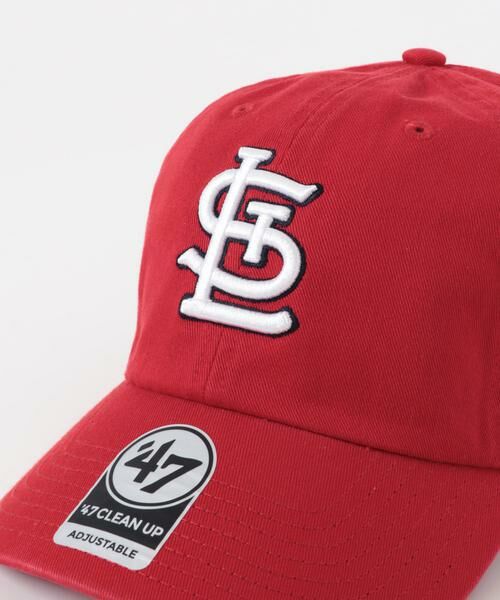 SENSE OF PLACE by URBAN RESEARCH / センスオブプレイス バイ アーバンリサーチ キャップ | 『WEB/一部店舗限定』FORTY SEVEN　47 CLEAN UP CARDINALS | 詳細4