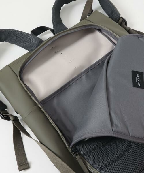 SENSE OF PLACE by URBAN RESEARCH / センスオブプレイス バイ アーバンリサーチ リュック・バックパック | 『WEB/一部店舗限定』GASTON LUGA　Splash Rolltop 16 | 詳細5