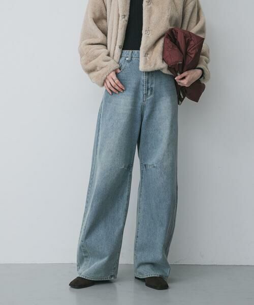 SENSE OF PLACE by URBAN RESEARCH / センスオブプレイス バイ アーバンリサーチ デニムパンツ | カーブデニム | 詳細6