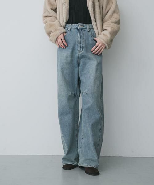 SENSE OF PLACE by URBAN RESEARCH / センスオブプレイス バイ アーバンリサーチ デニムパンツ | カーブデニム | 詳細7