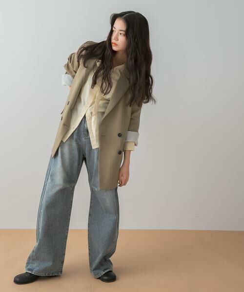 SENSE OF PLACE by URBAN RESEARCH / センスオブプレイス バイ アーバンリサーチ デニムパンツ | カーブデニム(インディゴブルー)