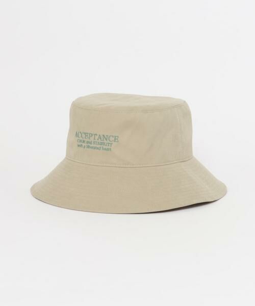 SENSE OF PLACE by URBAN RESEARCH / センスオブプレイス バイ アーバンリサーチ ハット | ピーチキモウロゴシシュウバケットハット | 詳細1