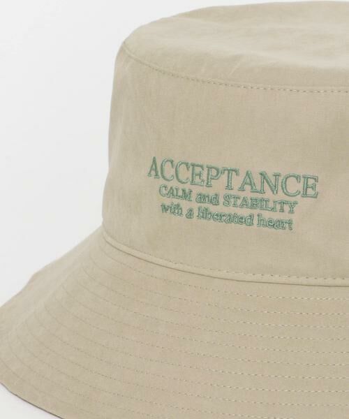 SENSE OF PLACE by URBAN RESEARCH / センスオブプレイス バイ アーバンリサーチ ハット | ピーチキモウロゴシシュウバケットハット | 詳細2