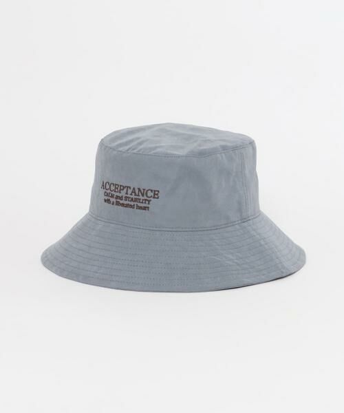 SENSE OF PLACE by URBAN RESEARCH / センスオブプレイス バイ アーバンリサーチ ハット | ピーチキモウロゴシシュウバケットハット | 詳細3