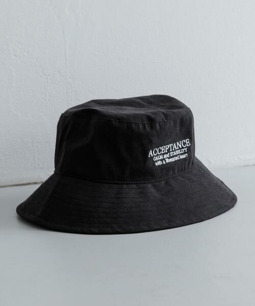 SENSE OF PLACE by URBAN RESEARCH / センスオブプレイス バイ アーバンリサーチ ハット | ピーチキモウロゴシシュウバケットハット | 詳細9