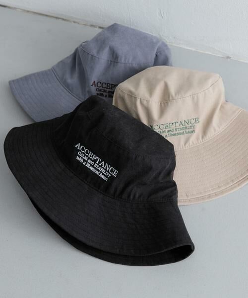 SENSE OF PLACE by URBAN RESEARCH / センスオブプレイス バイ アーバンリサーチ ハット | ピーチキモウロゴシシュウバケットハット | 詳細10