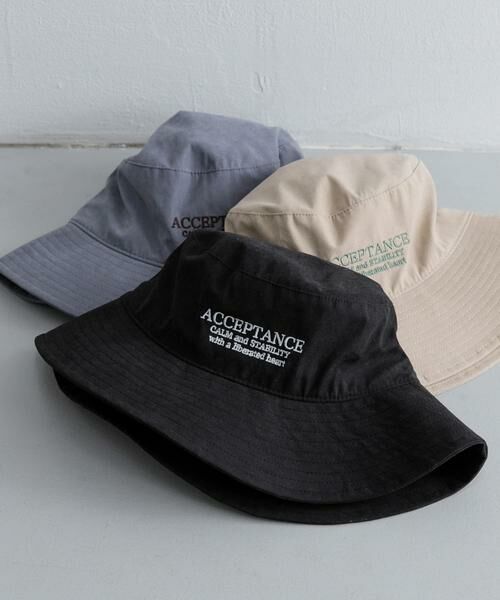 SENSE OF PLACE by URBAN RESEARCH / センスオブプレイス バイ アーバンリサーチ ハット | ピーチキモウロゴシシュウバケットハット | 詳細11