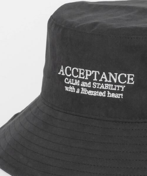 SENSE OF PLACE by URBAN RESEARCH / センスオブプレイス バイ アーバンリサーチ ハット | ピーチキモウロゴシシュウバケットハット | 詳細13