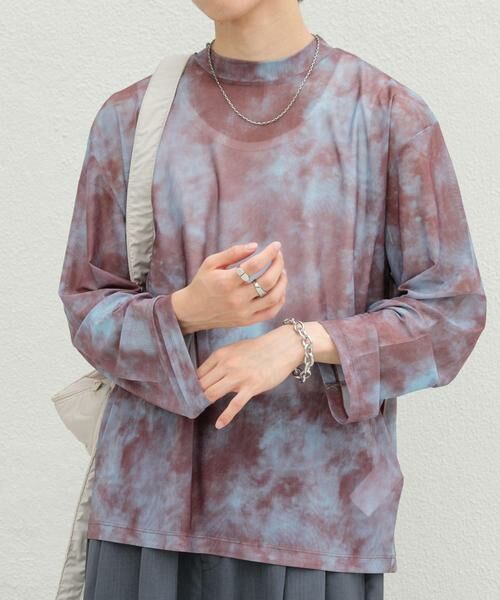 SENSE OF PLACE by URBAN RESEARCH / センスオブプレイス バイ アーバンリサーチ Tシャツ | マーブルシアールーズロングTシャツ | 詳細1