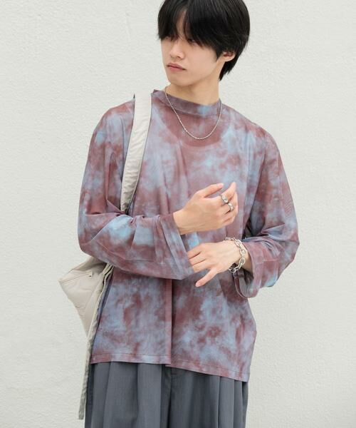 SENSE OF PLACE by URBAN RESEARCH / センスオブプレイス バイ アーバンリサーチ Tシャツ | マーブルシアールーズロングTシャツ | 詳細4