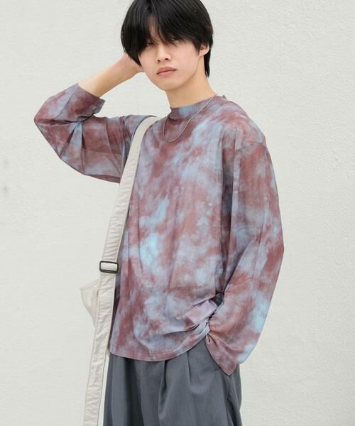 SENSE OF PLACE by URBAN RESEARCH / センスオブプレイス バイ アーバンリサーチ Tシャツ | マーブルシアールーズロングTシャツ | 詳細5