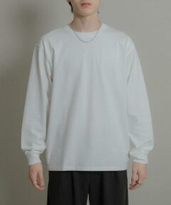 ベーシッククルーネックロングTシャツ